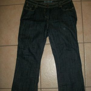 NEXT Bootcut Dark Denim Jeans Size 16 x 30